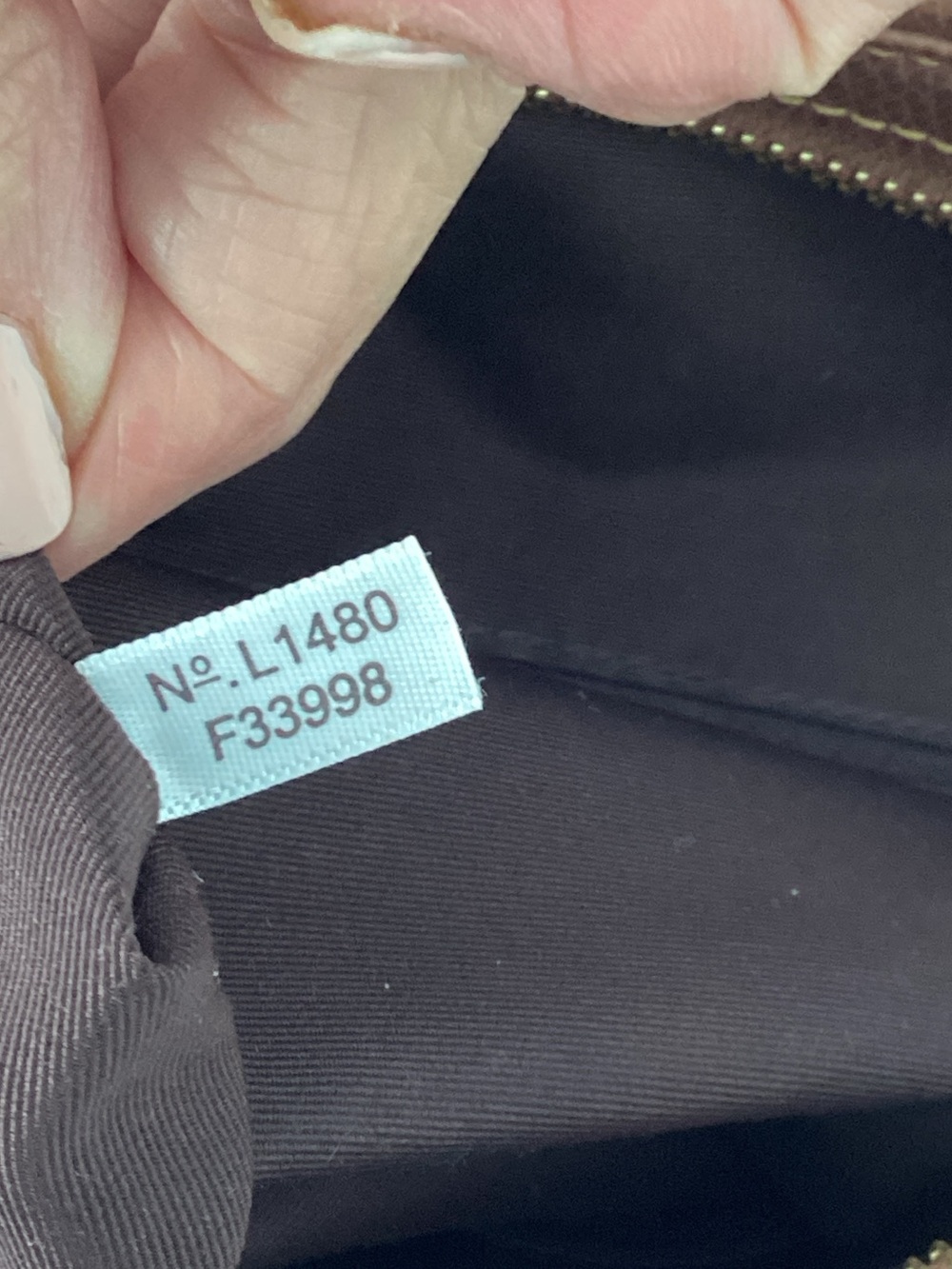 Coach Peyton Signature Logo Canvas Pocket Tote in Khaki/Saddle - Picture 11 of 16